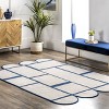 Nuloom Jolynn Modern Braided Shapes Indoor/Outdoor Patio Area Rug - Blue 5' x 8' - 2 of 4