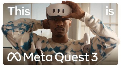 Meta Quest 3 Mixed Reality Headset - 128GB : Target