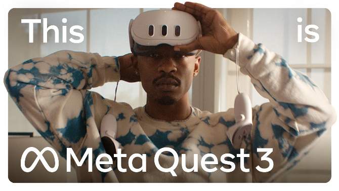 Meta Quest 3 Mixed Reality Headset: Asgard&#39;s Wrath 2 Bundle - 128GB, 2 of 19, play video