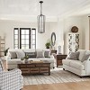 BAOURE 4 Light Chandelier,18.11 in Gold Lantern Light Fixtures with Farmhouse Metal Cage Adjustable Height for Dining Room Hallway Foyer - 2 of 4
