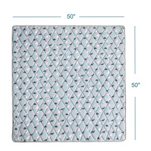 Biloban- Baby Playmat，Baby Foam Playmat， Large Size Playmat，Pad for Playpen, Mat for Playpen, Tummy Time Playmat, Washable Playmat - 1 of 4