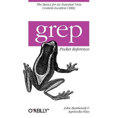 Grep Pocket Reference - (Pocket Reference (O'Reilly)) by  John Bambenek & Agnieszka Klus (Paperback)