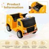 Infans 12V Recycling Garbage Truck Electric Ride On Toy Remote w/ RecyclingAccessories - 2 of 4