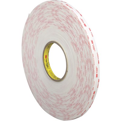 3M 4952 VHB Tape 45.0 Mil 1/2" x 5 yds. White 1/Case VHB495212R