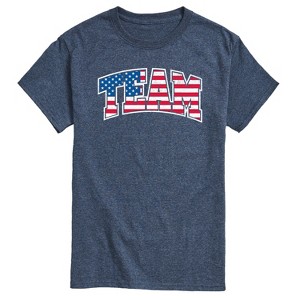Men's - Instant Message - Team USA Flag Short Sleeve Graphic T-Shirt - 1 of 4