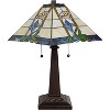 Amora Lighting Tiffany Style Handcrafted Mission Table Lamp 23 Inch High - 4 of 4