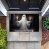 Stupell Industries Candlelit Spectral Ghost Printed Outdoor Door Mat, design by LSR Design Studio, 18"x30" - 4 of 4