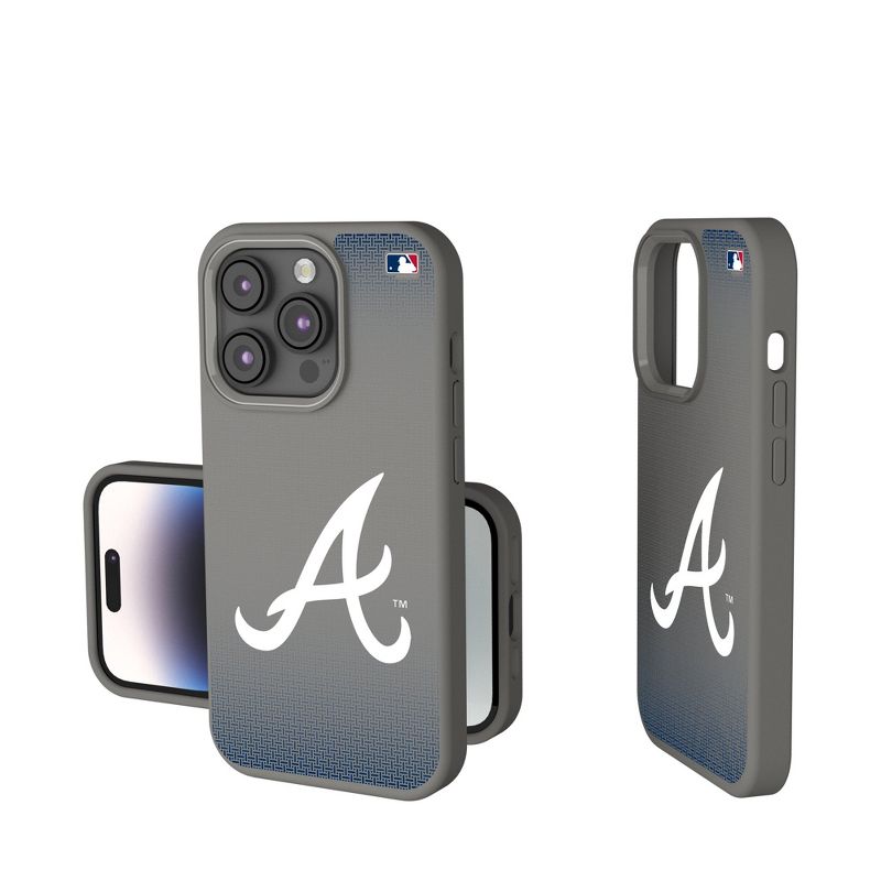 Keyscaper Atlanta Braves Linen Soft Touch Phone Case, 1 of 8
