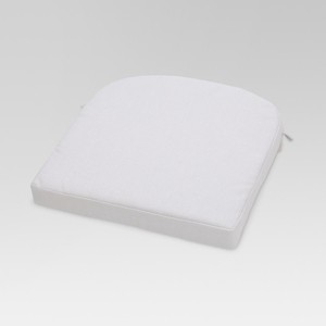 Outdoor Round Back Seat Cushion Linen - Threshold