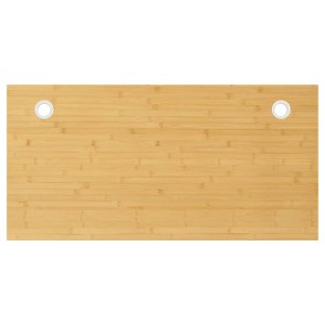 vidaXL Desk Top 39.4"x19.7"x1.6" Bamboo - 1 of 4