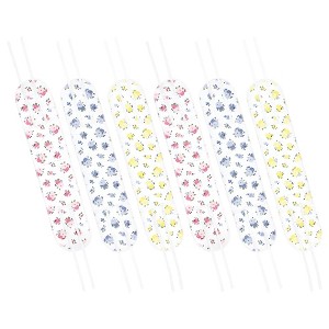 Luvable Friends Infant Girl Belly Binder 6pk, Floral, 0-6 Months - 1 of 4