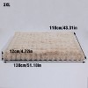 Artloge Plush Pet Bed Washable Dog Mat Crate Bed Anti-Slip Kennel Mattress Deluxe Sleeping Mat for Puppy & Large Dogs with Removable Cover - 2 of 4