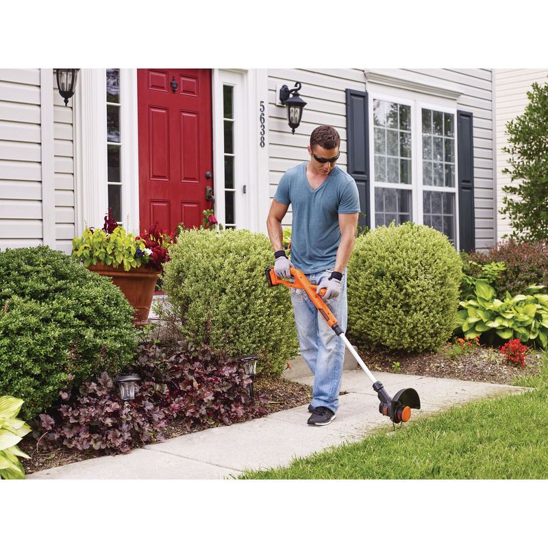 Black & Decker BCK279D2 20V MAX Brushed Lithium-Ion Cordless Axial Leaf Blower and String Trimmer/ Edger Combo Kit with (2) 1.5 Ah Batteries, 3 of 13