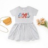 The Juniper Shop Coquette Ship Anchor Toddler Graphic Dress - 2 of 3