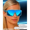 grinderPUNCH Polarized Sport Sunglasses  UV Protection Eyewear for Men & Women | Baseball, Pickleball, Running, Hiking & Cycling - 4 of 4