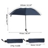 Unique Bargains Manual Open Close Umbrella Retractable for Rain Wind - 2 of 4