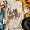 Simply Sage Market Women's Graphic Sweatshirt Country Pumpkin Cactus - 2 of 2