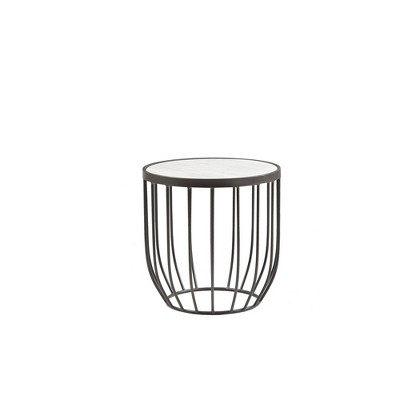 Eva End Table Natural/Graphite