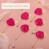 Unique Bargains Realistic Rose Boutonnieres Flower Pins for Wedding Ceremony 24 Pcs - 3 of 4