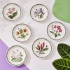 Portmeirion Exotic Botanic Garden Salad Plates, Set of 6, Fine Earthenware, Made in England - Assorted Motifs,8.5 Inch - image 2 of 4