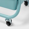 3 Tier Metal Utility Cart Blue - Brightroom™ - 2 of 2