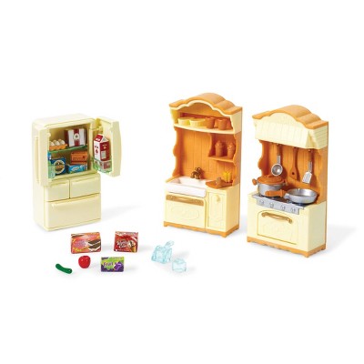 Sylvanian Families / Calico Critters Kitchen Scene Dining Room Set