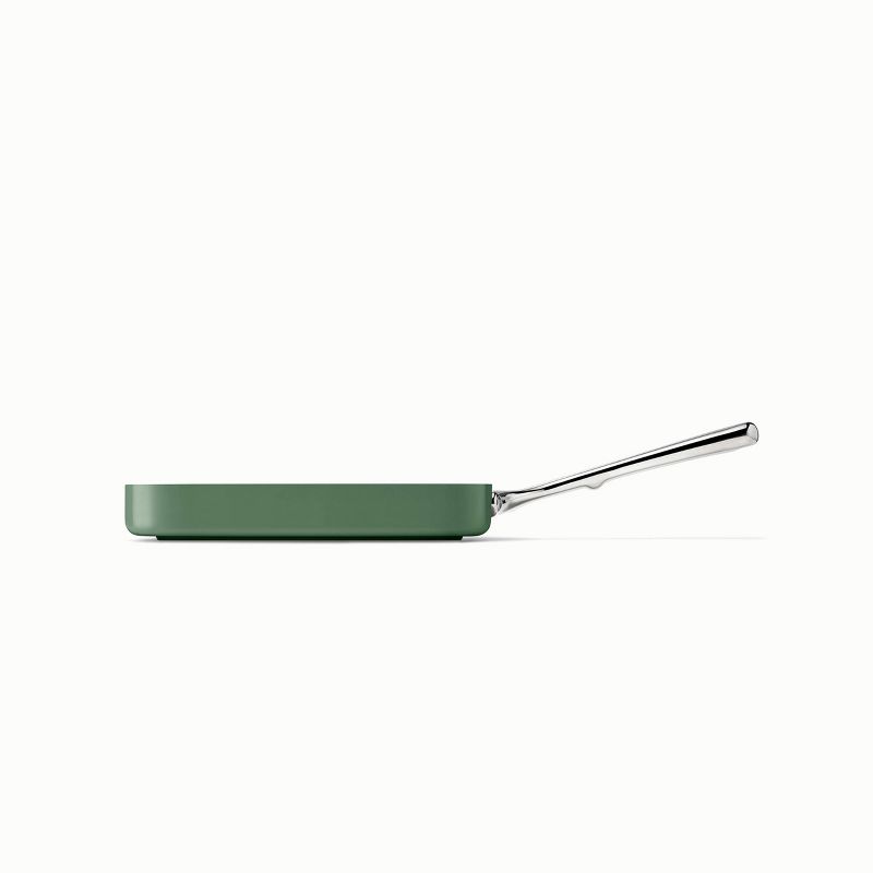 Caraway Home 11.02" Nonstick Square Grill Fry Pan, 3 of 5