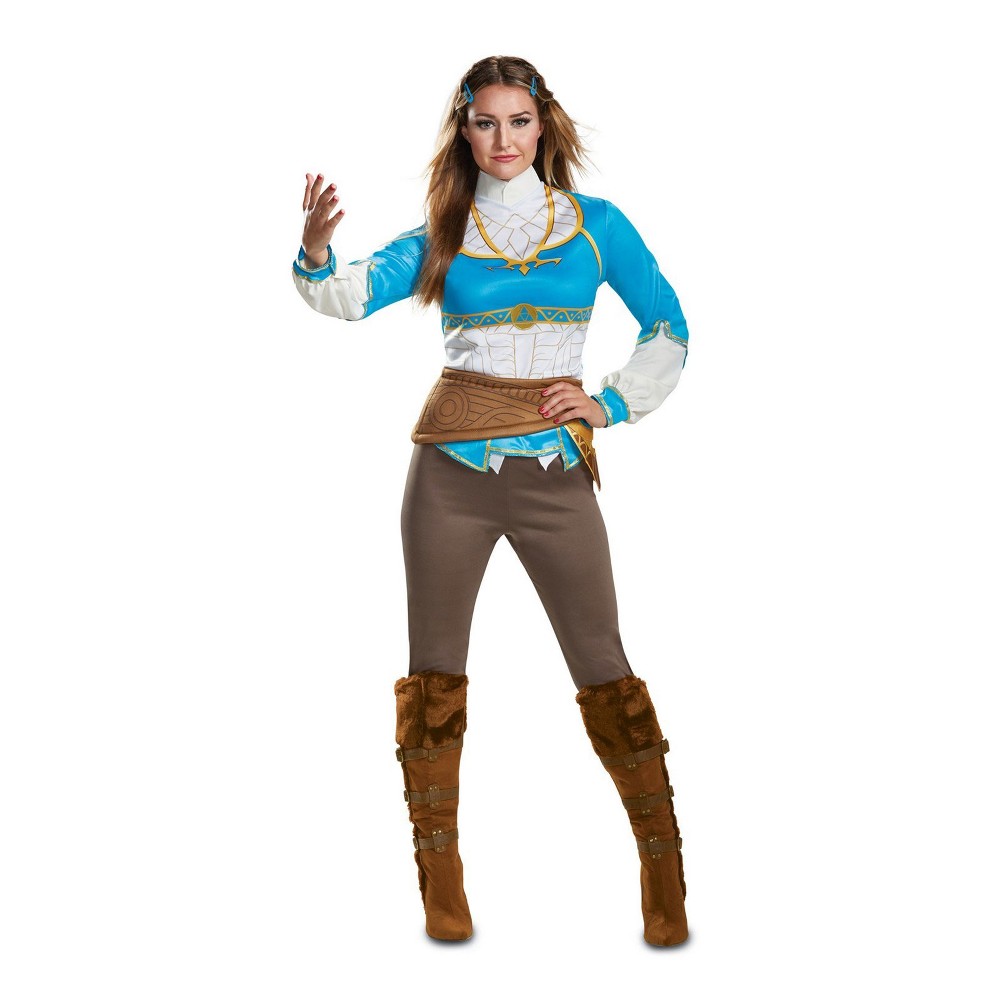 UPC 039897677712 product image for Halloween Girls' Zelda Breath of the Wild Halloween Costume M - Disguise, Girl's | upcitemdb.com