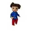 Doll Clothes Superstore Mickey Print Jacket With Pants Fit 14 Inch Baby Alive And Little Baby Dolls - 3 of 4
