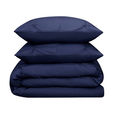 Simply Clean Antimicrobial Pleated Comforter Set