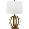 Eugenia Sphere Lamp (Set of 2) - 24.5 Inch Height - LIT4310 - Gold - Safavieh - 4 of 4