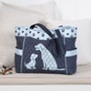 The Lakeside Collection Quilted Cat, Dog or Paw Print Tote - 2 of 4