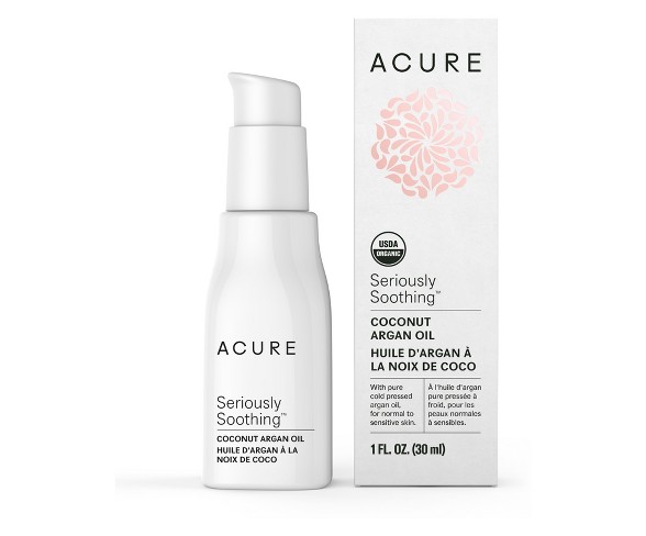 Acure Seriously Soothing Coconut Argan Oil - 1 fl oz