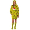 Seven Times Six Dr. Seuss The Grinch Women's Hooded Plush Fleece Pajama Dorm Sleep Shirt - 2 of 4