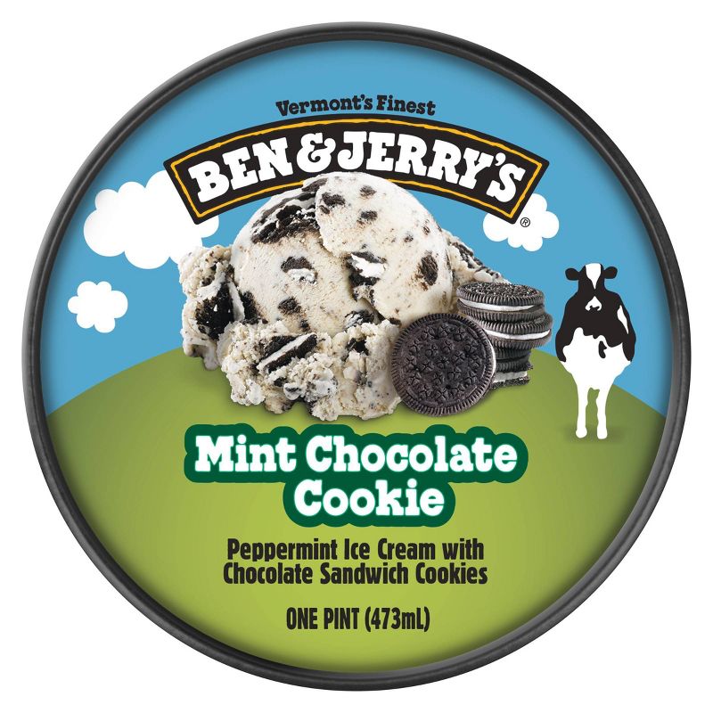 Ben & Jerry's Mint Chocolate Cookie Ice Cream - 16oz, 6 of 15