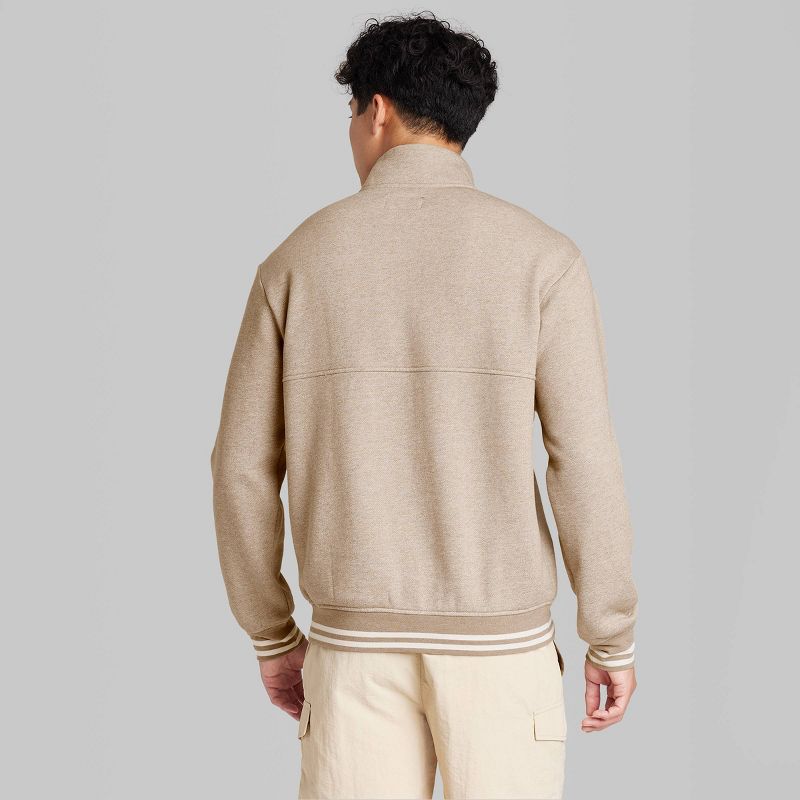 Men's Quarter Zip-Up Sweatshirt - Original Use™, 3 of 4