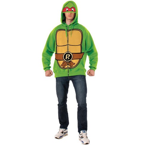 Details about   Ninja Turtle Raphael Bodysuit 2nd Skin Costume Men Halloween Superhero Mutant 