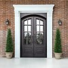 Artificial UV Resistant Cypress Topiary Trees for Outdoor, Faux Cypress Plant for Porch Decor Faux Pine Tree for Perfect Housewarming Gift 2 Pack - 2 of 4