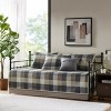 SEVOBAL Daybed Cover Set Quilted Cover Daybeds Pre-Washed Cotton Filled Coastal Bedding Scallop Edge Shams Bedskirt Pillow - 2 of 4