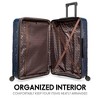 ELLE Luggage Wayfarer 3pc Expandable Monogram Spinner Hardside Luggage Set - 3 of 4