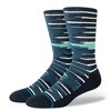 STANCE Men's Striped Seared Crew Socks 2pk - Blue/Light Aqua Blue L - 2 of 4