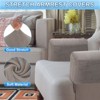 Unique Bargains Non Slip Scratch Resistant Soft Armchair Slipcovers with Twist Pins - 4 of 4