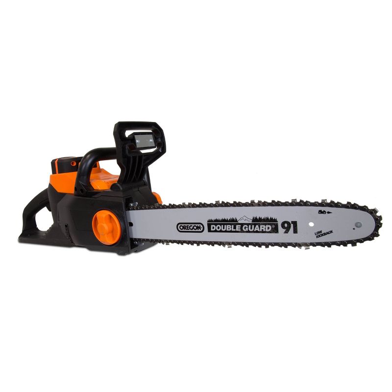 WEN 40417 40V Max Lithium Ion 16&#34; Brushless Chainsaw with 4Ah Battery and Charger, 4 of 7