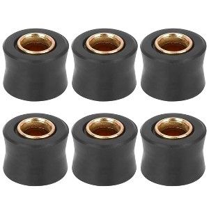 Unique Bargains Motorcycle Rear Shock Absorber Cushion Rubber Ring Shock Absorber Bushing 6Pcs - 1 of 4