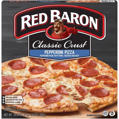 Red Baron Classic Pepperoni Frozen Pizza - 20.6oz - image 1 of 4