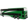 Alexander Dennis Enviro 500 Double Decker Bus "GO Transit" White and Green 1/87 (HO) Diecast Model by Iconic Replicas - 3 of 4