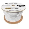 Monoprice Speaker Wire, CL3 Rated, 4-Conductor, 12AWG, 250ft, White - 3 of 4
