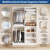 Aheaplus Closet System with Shoe Racks & Hanging Rods - 4 of 4