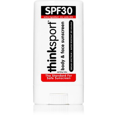 Thinksport Mineral Sunscreen Stick - SPF 30 - 0.64oz