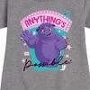 - IF Movie - Anything's Possible Graphic Short Sleeve Fleece Dress - 2 of 4